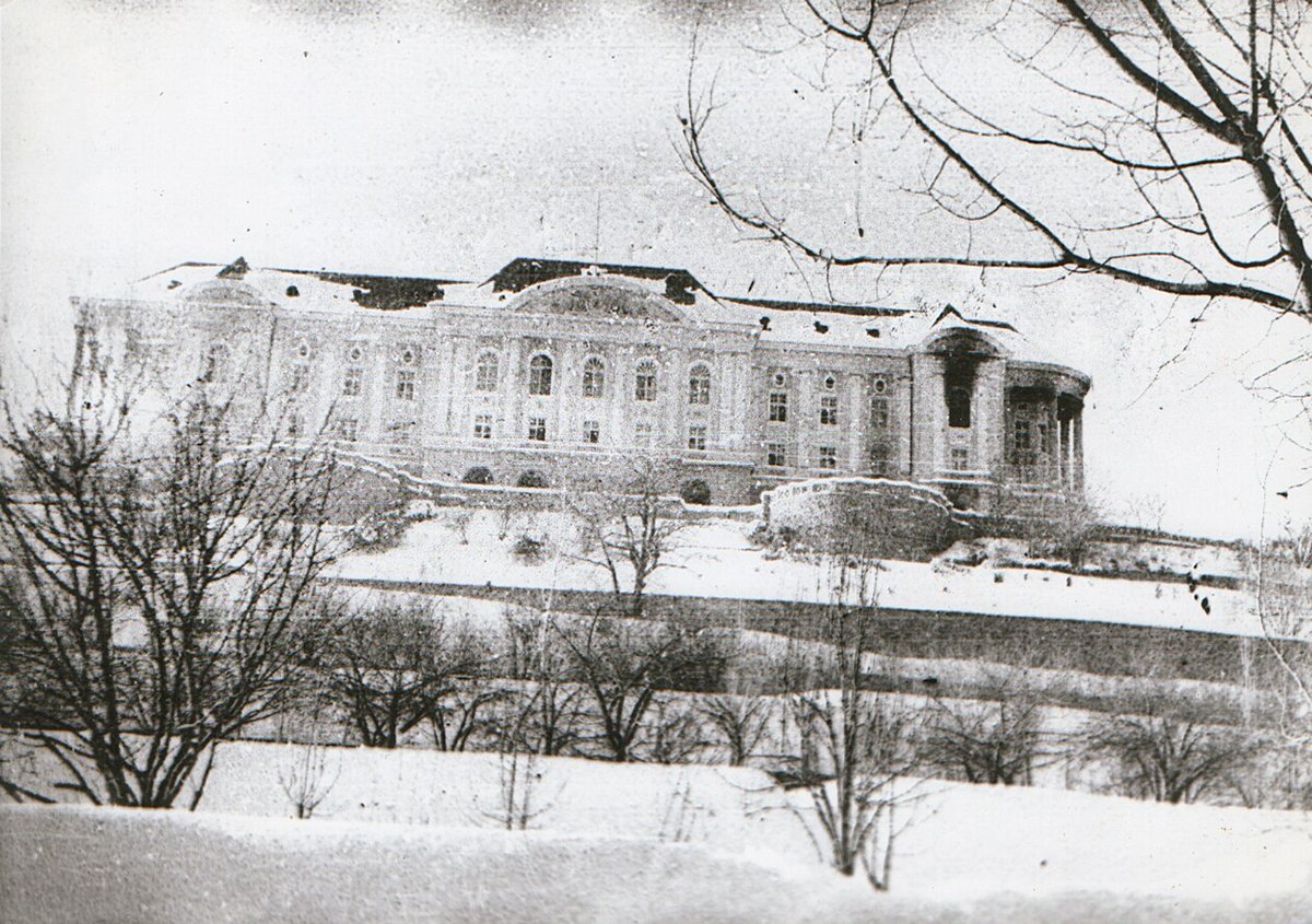 Дворец Амина после штурма, 27 декабря 1979. Фото: Андрей Абрамов / Wikimedia