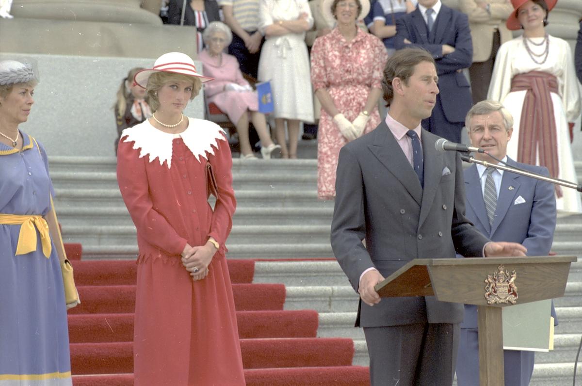 Чарльз и Диана, 1983 год. Фото: Provincial Archives of Alberta