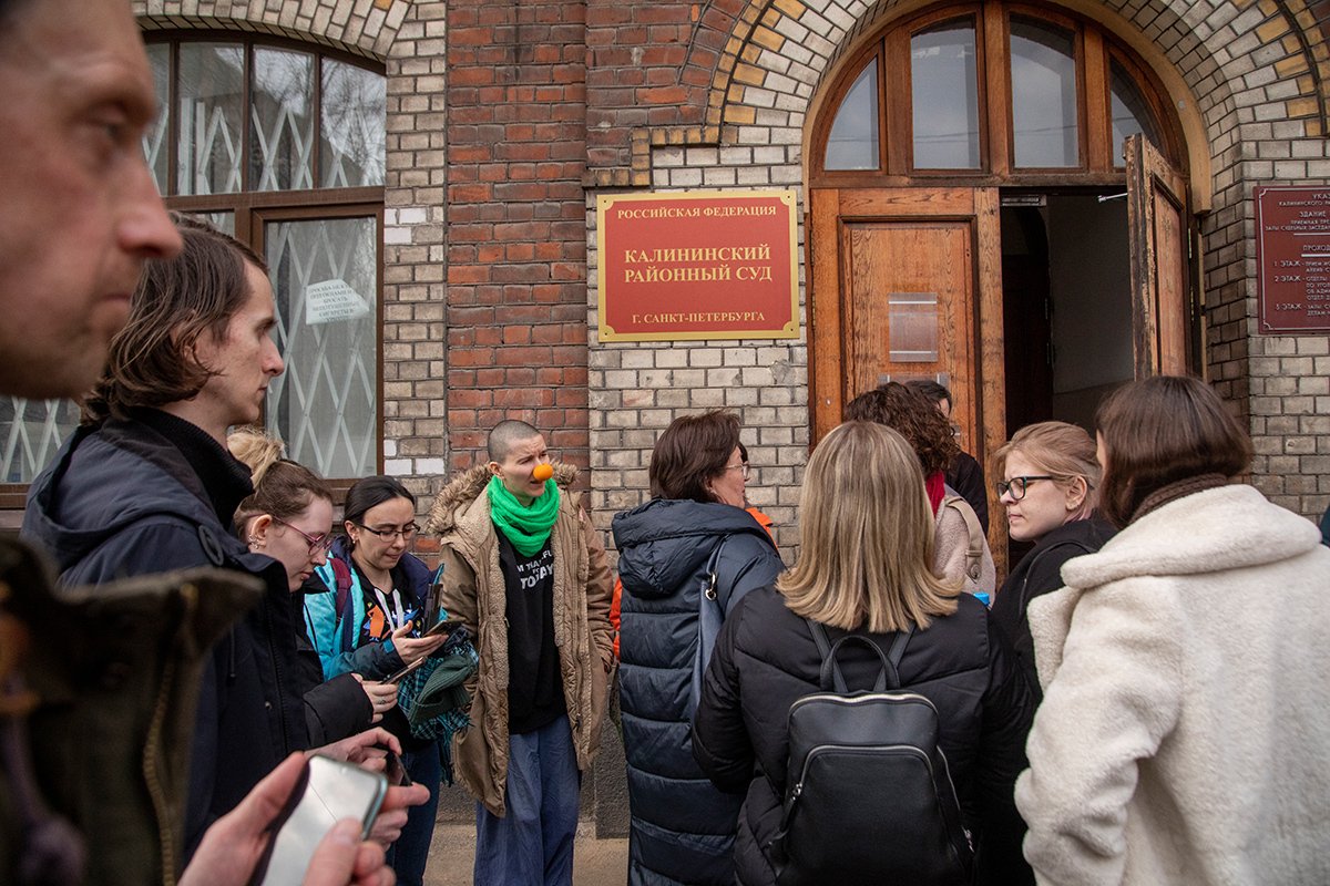 Заседание суда по делу Виктории Петровой. Фото: Дмитрий Цыганов, специально для «Новой газеты Европа»