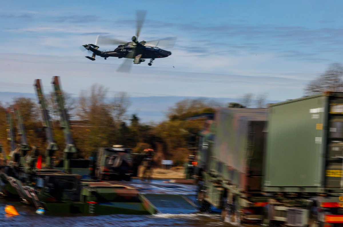 Учения Steadfast Defender в Клице, Германия, 18 марта 2024 года. Фото: Hannibal Hanschke / EPA