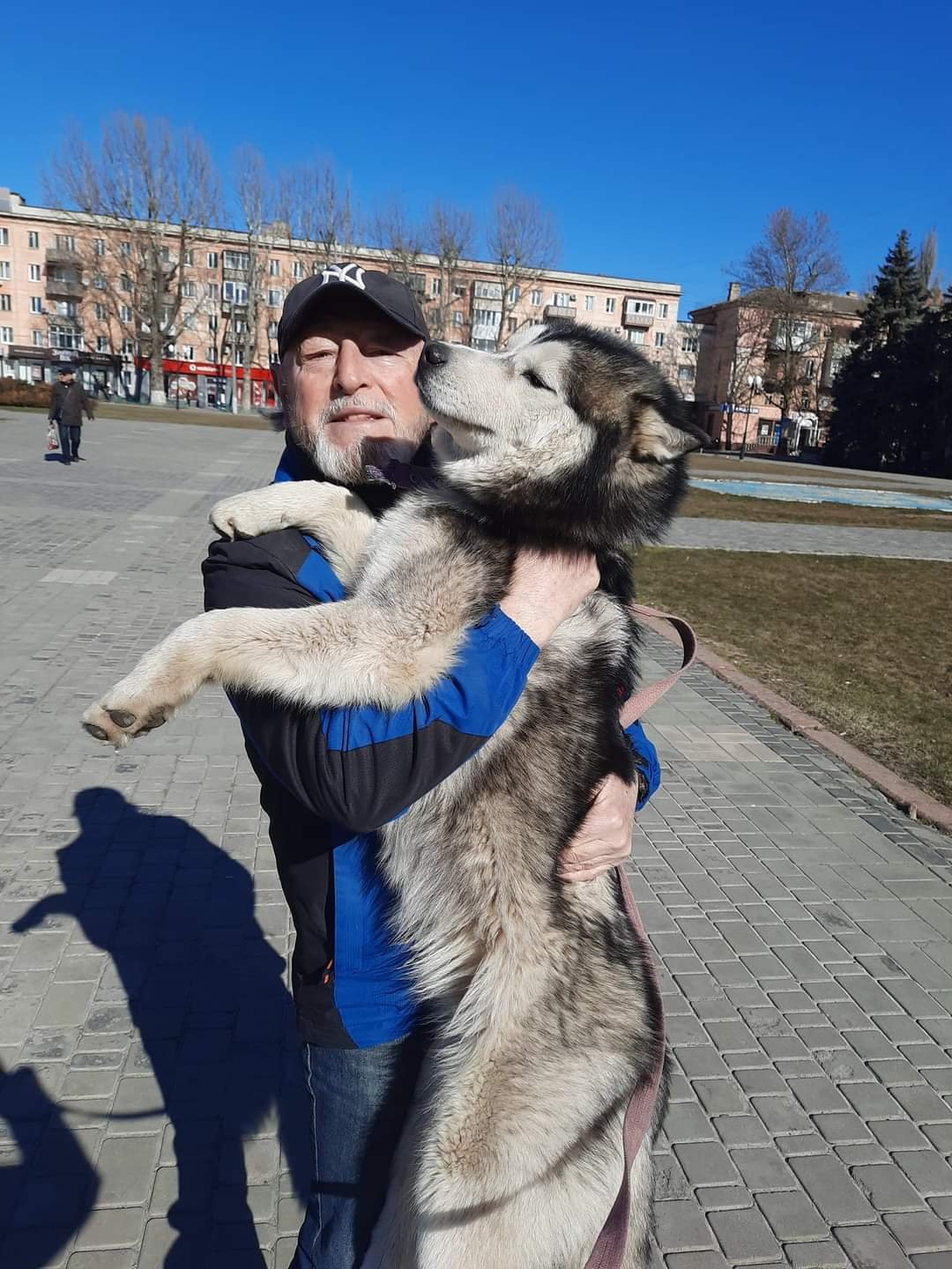 С любимой собакой. Фото из личного архива