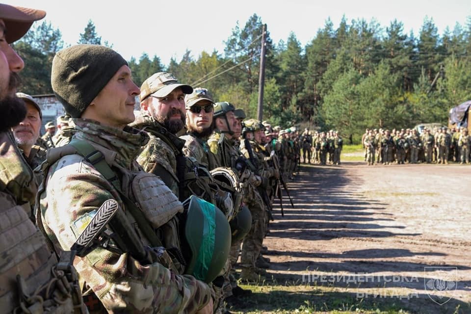 Военнослужащие президентской бригады, 2022 год. Фото:  Отдельная президентская бригада имени гетмана Богдана Хмельницкого  / Facebook