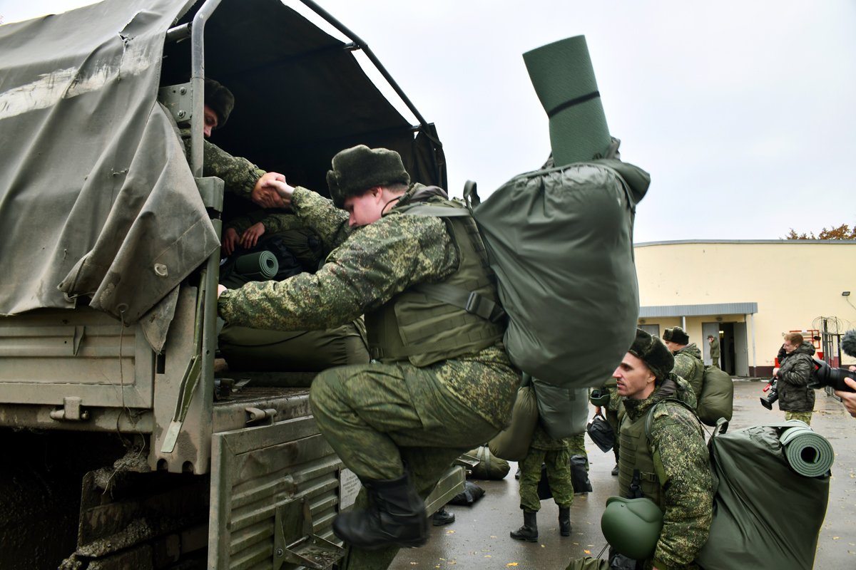 Мобилизация в России. Ростов-на-Дону. Фото: Arkady Budnitsky / Anadolu Agency / Getty Images