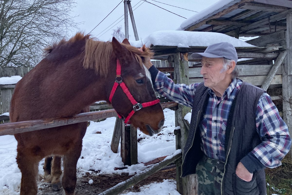 Юрий Васильевич и Мальчик. Фото: Ирина Гарина